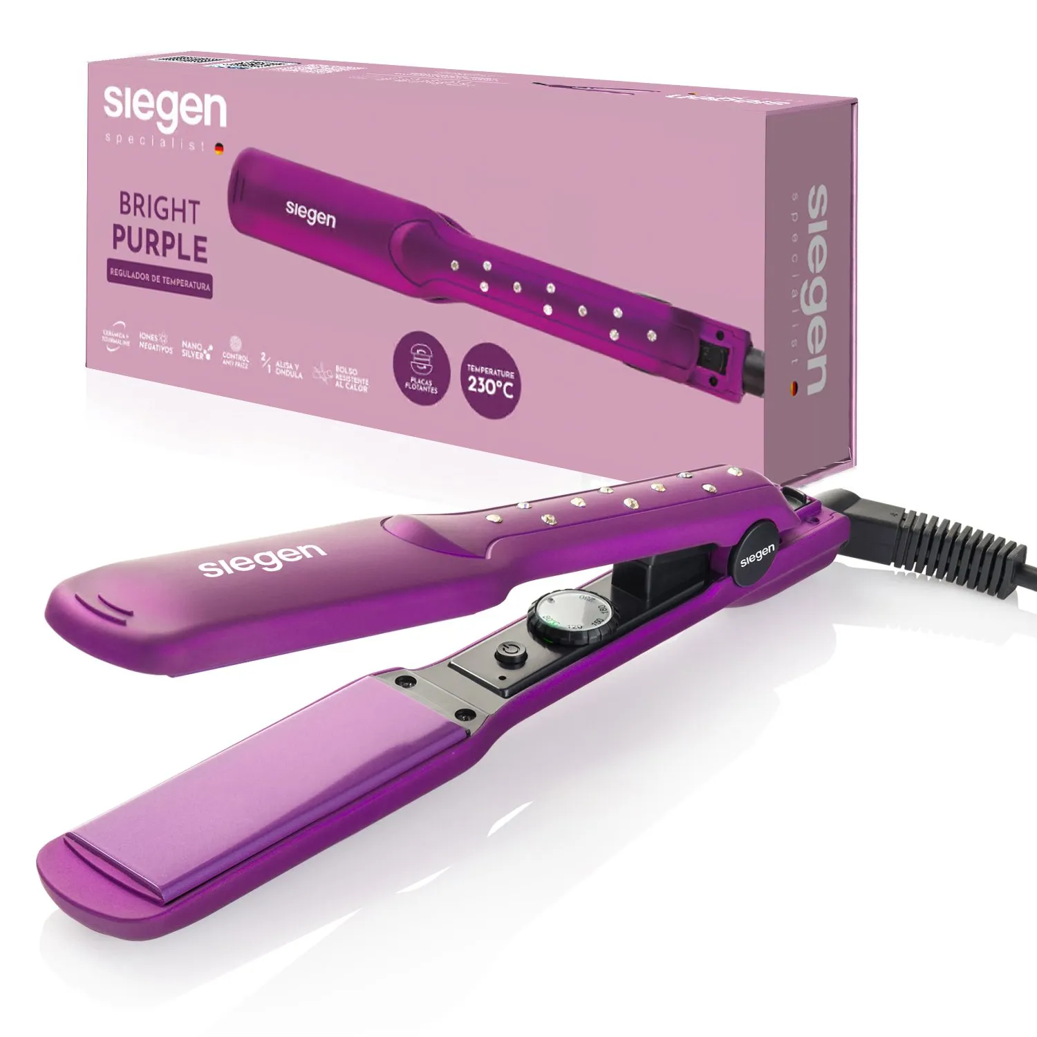 SIEGEN Alisador Bright Purple Siegen SG-3540 | Falabella Chile