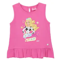 BARBIE - POLERA MC MAGENTA