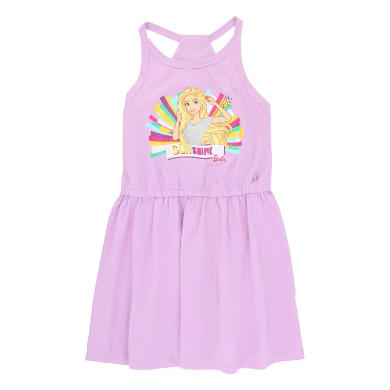 BARBIE - VESTIDO NIÑA BARBIE LILA