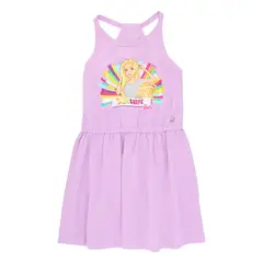BARBIE - VESTIDO NIÑA LILA