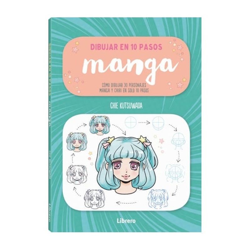 EDITORIAL CONTRAPUNTO - Libro Dibujar En 10 Pasos - Manga