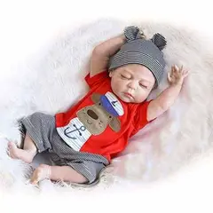 GENERICO - Muñeca Realista Niño Marinero 48 cm.
