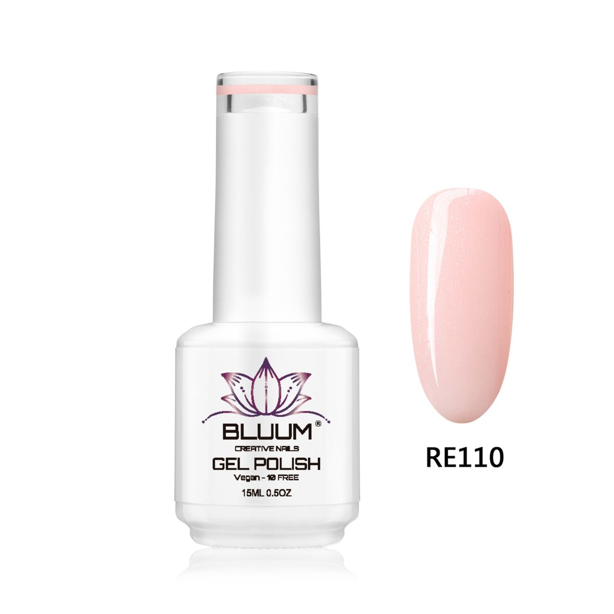 BLUUM - Esmalte Permanente Bluum Transparent Re110 15ml