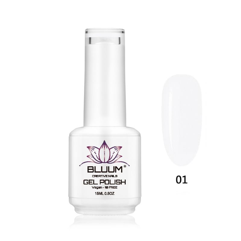 BLUUM - Esmalte Permanente Blanco 15 ml