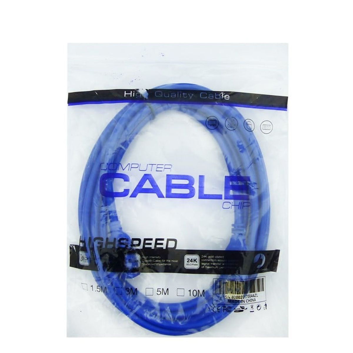 GENERICO - CABLE EXTENSOR USB 3.0 3 METROS TECHCENTER