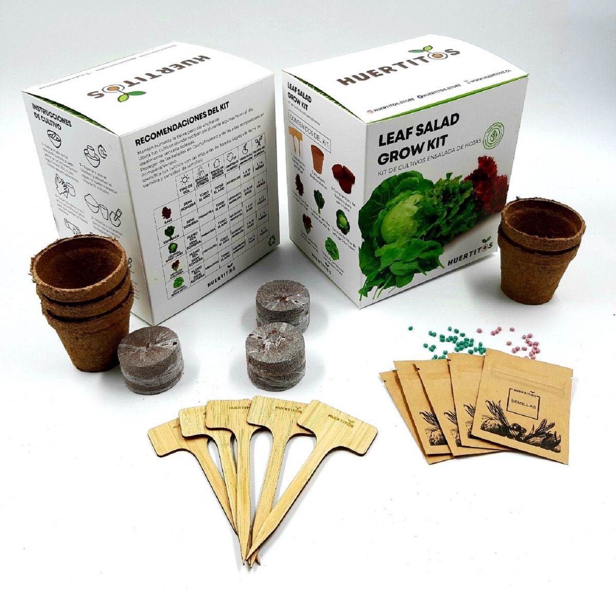 HUERTITOS - Kit de cultivo Ensalada de Hojas