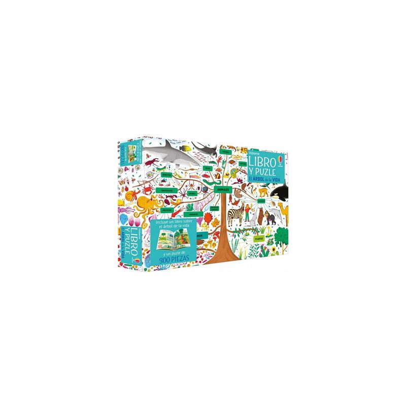 USBORNE - Libro Y Puzzle - Árbol De La Vida (300 Piezas)