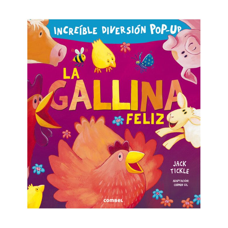 COMBEL - Libro Increible Diversion Pop-Up - La Gallina Feliz