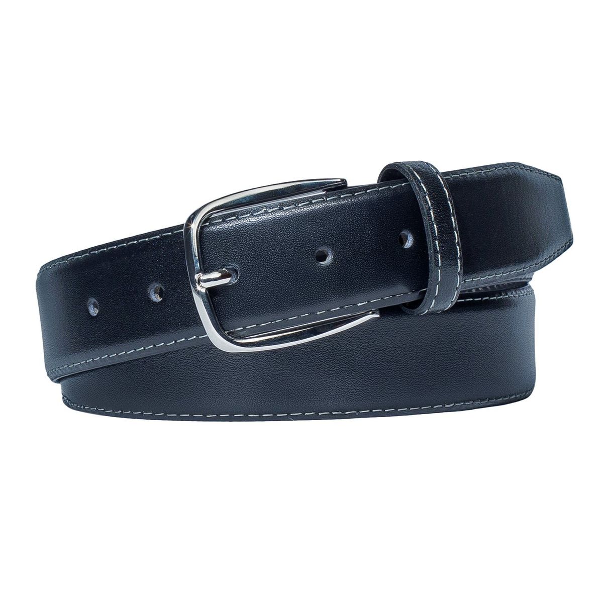 MIURA - Cinturón Cuero Genuino Angelo Negro Miura