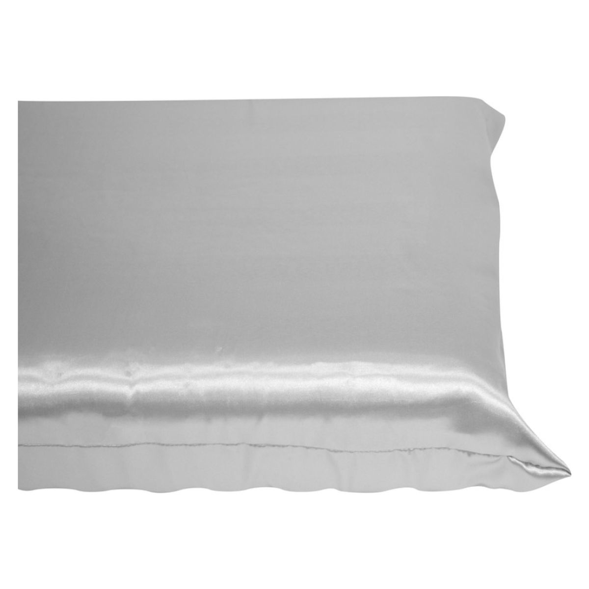 FIBRASCA - Almohada Visco-Antivirus Firme Seda Anti-Edad Anti-Frizz  Funda Flor de Algodón