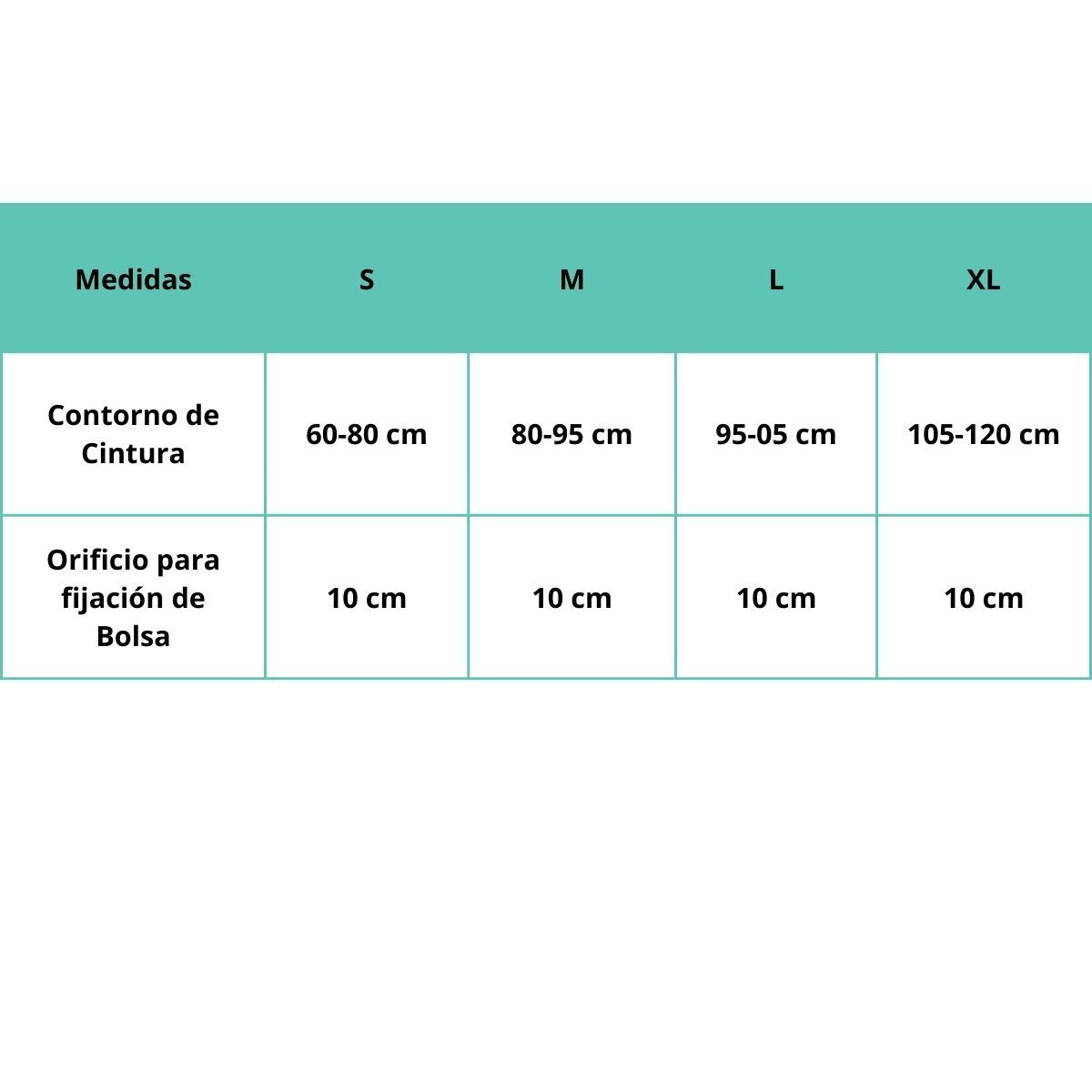 BLUNDING - Faja Para Colostomia 3 Bandas Talla M-Blunding