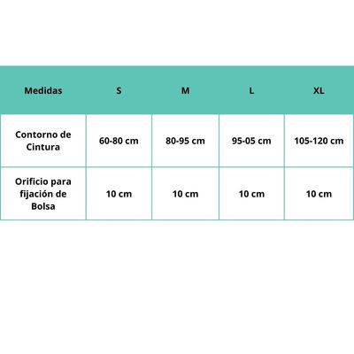 Imagen 2 del producto Faja Para Colostomia 3 Bandas Talla M-Blunding