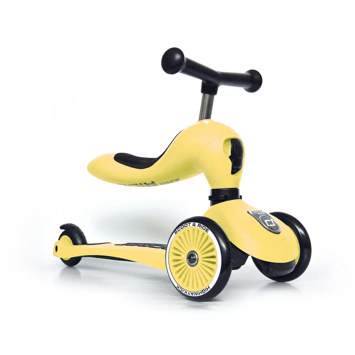 SCOOT AND RIDE - Scooter 2 En 1 Highwaykick 1 Lemon Scoot and Ride