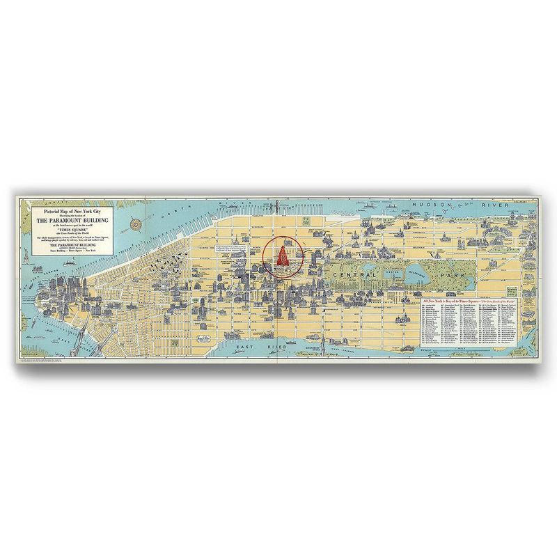 MAPPIN - Mapa de nueva york ilustrado