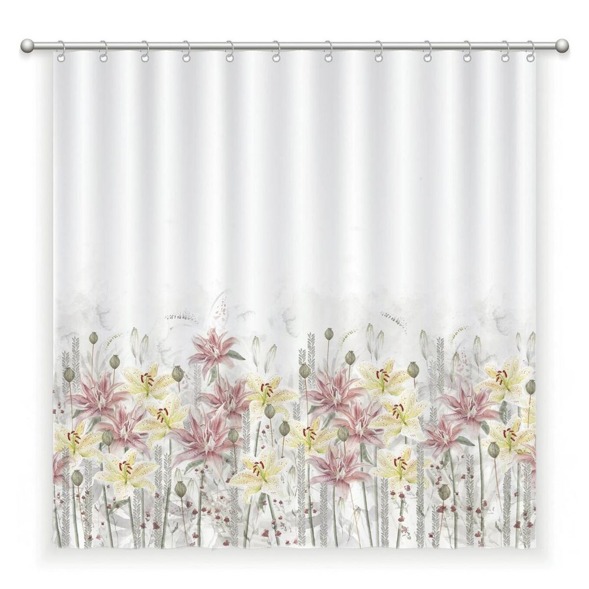 CASA ALVARINHO - Cortina de baño lilium