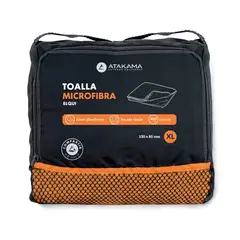 ATAKAMA OUTDOOR - Toalla Microfibra Elqui Naranjo Xl
