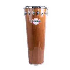 CONTEMPORANEA - Timba De Madera 14" con 16 afinadores - Café Claro