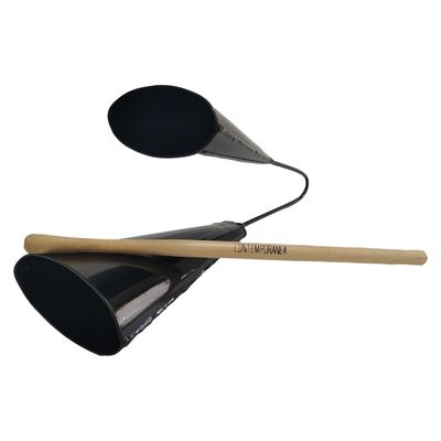 Imagen 2 del producto Agogó Doble Pintado Negro.