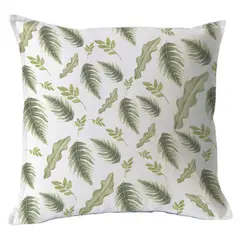 MARGARITA SCHEEL BY CASA ALVARINHO - Funda cojín primavera verde 45x45