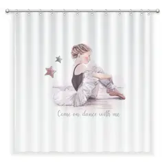 CASA ALVARINHO - Cortina de baño bailarina