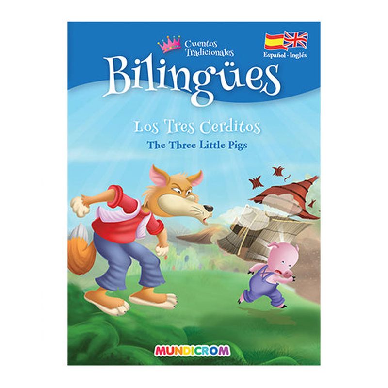 MUNDICROM - BILINGÜES LOS TRES CERDITOS - THE THREE LITTLE PIGS