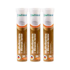 NUTRAZUL - Multivitaminico Seniors -Pack 3 un.