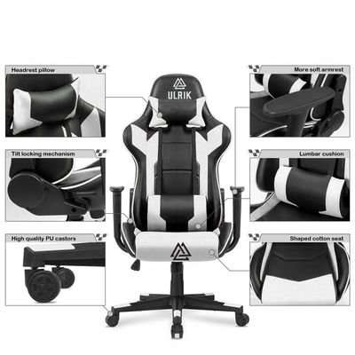 Imagen 2 del producto Silla Gamer De Oficina Profesional Blanca