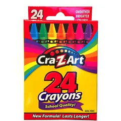 CRA-Z-ART - Crayones 24 Colores Escolar Niños / As