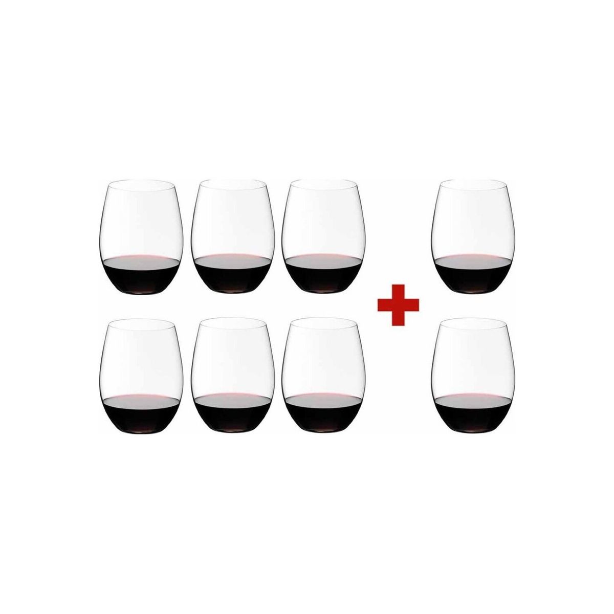 RIEDEL - RIEDEL 'O' SET 8 COPAS CABERNET.