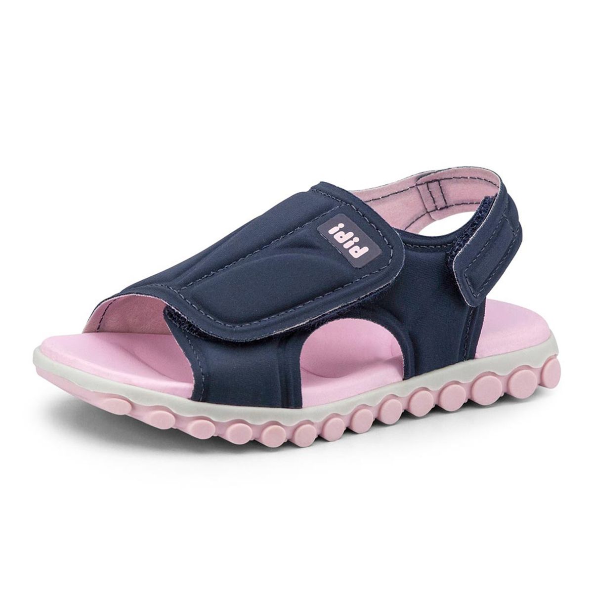 BIBI - Sandalia Summer Roller Sport Azul Marino con Rosa Bibi