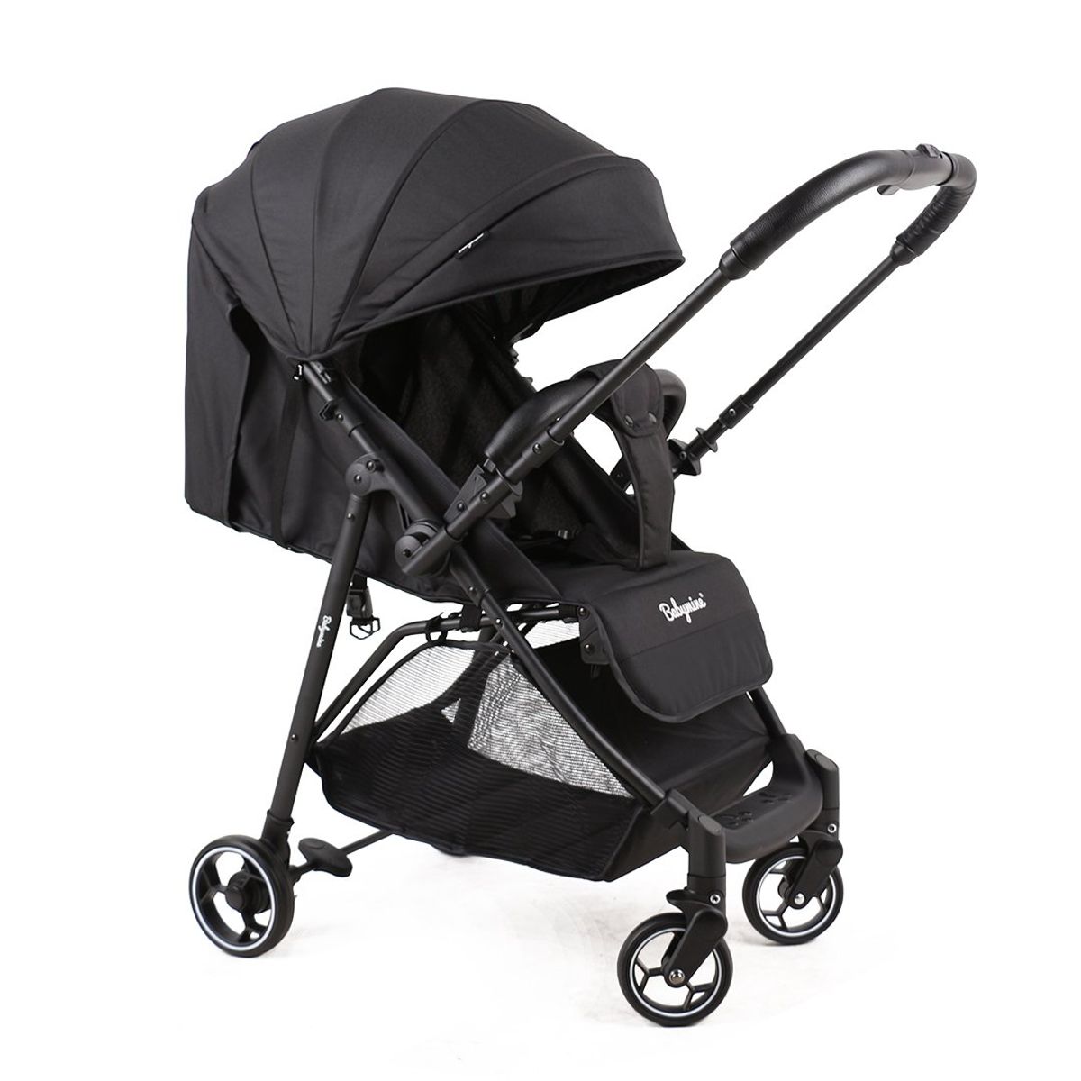 BABYMINE - Coche de Paseo Reversible High Negro Babymine