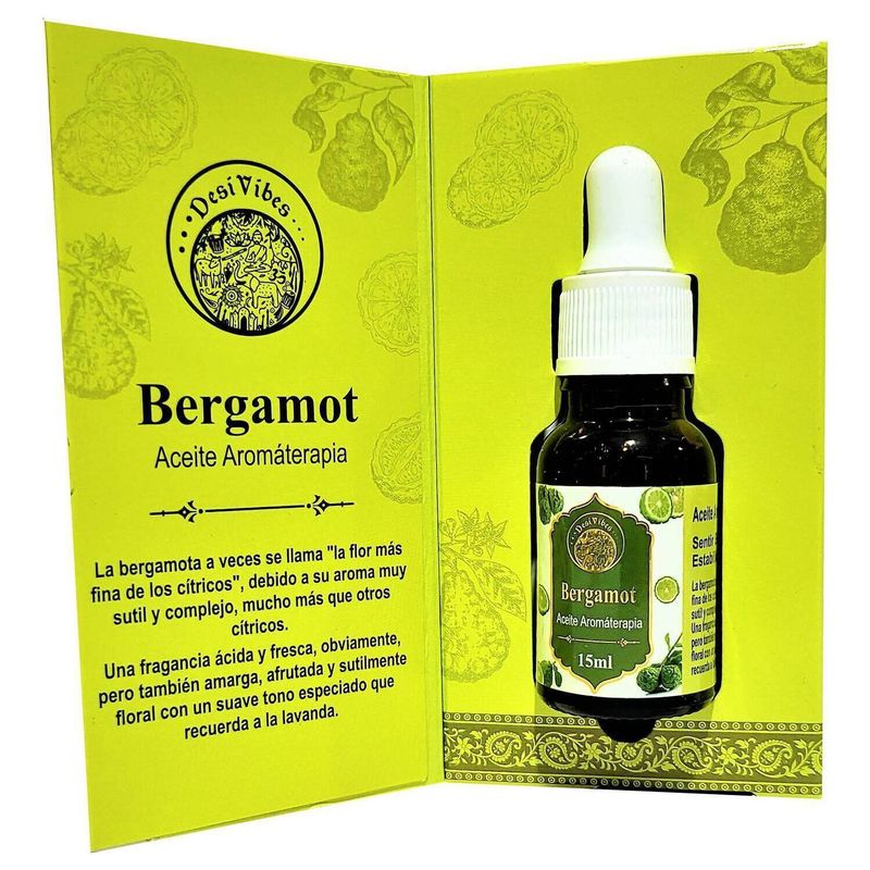 GENERICO - Aceite Aromaterapia Bergamota - Desi Vibes