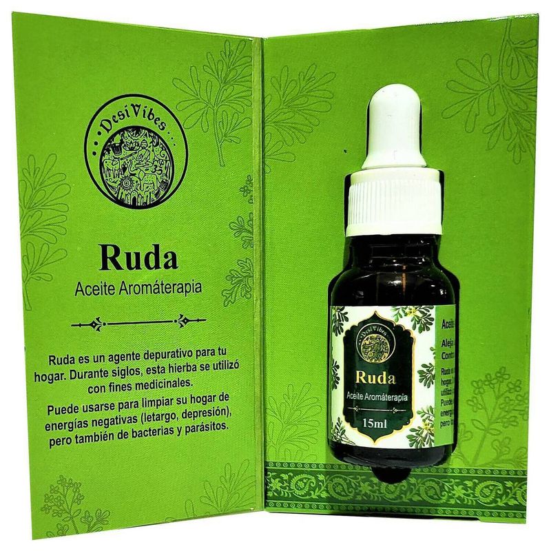 GENERICO - Aceite Aromaterapia Ruda - Desi Vibes