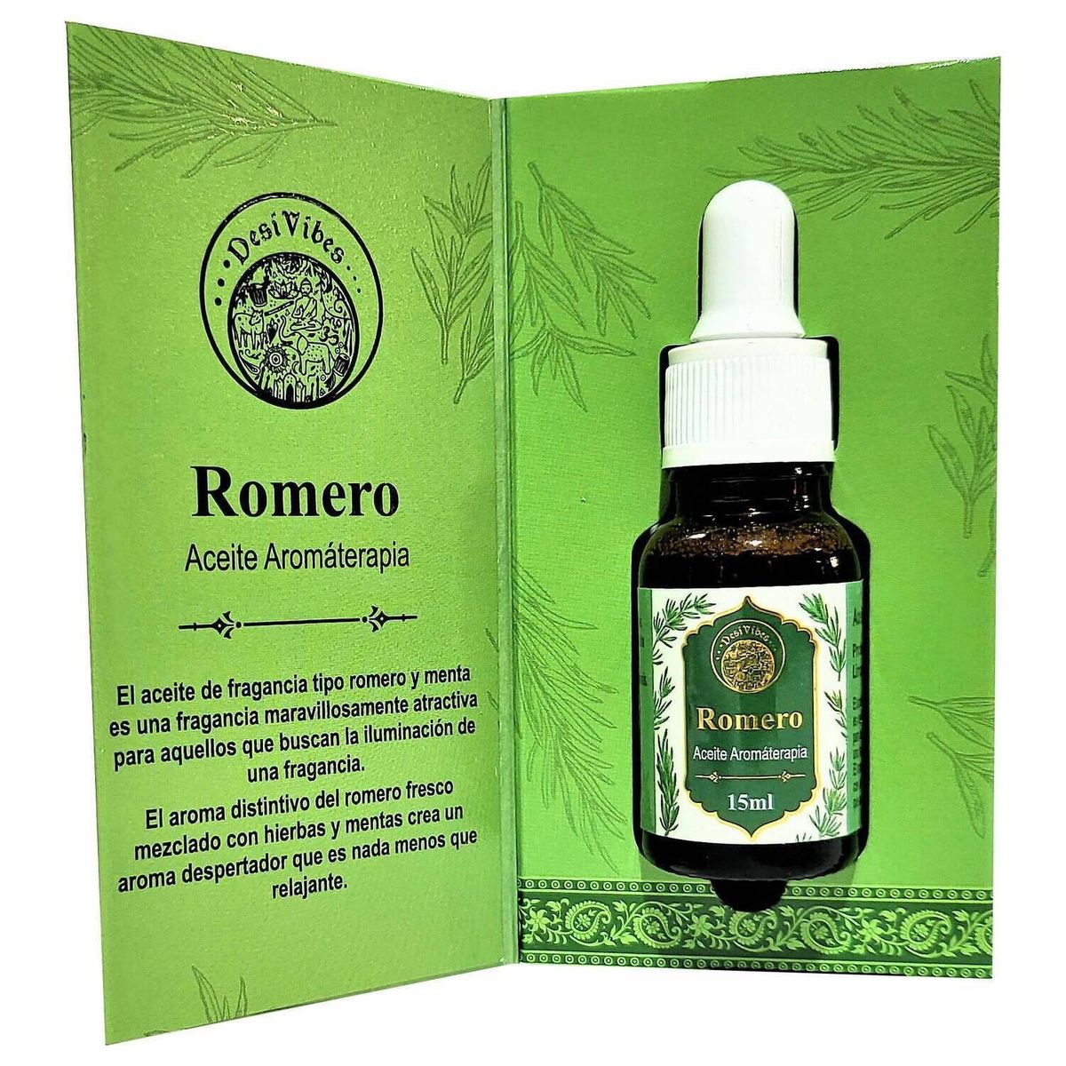 GENERICO - Aceite Aromaterapia Romero - Desi Vibes