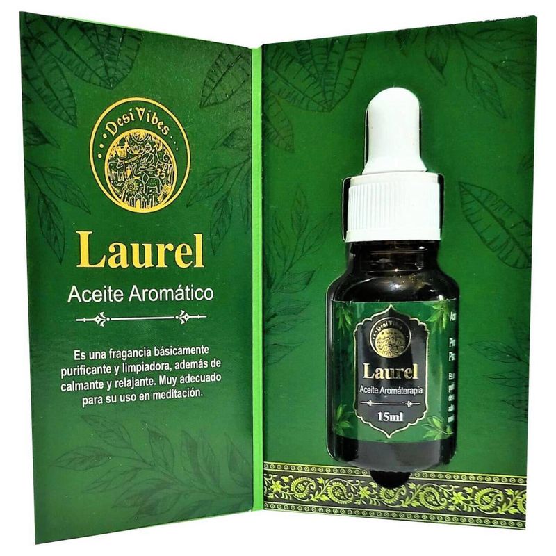 GENERICO - Aceite Aromaterapia Laurel - Desi Vibes