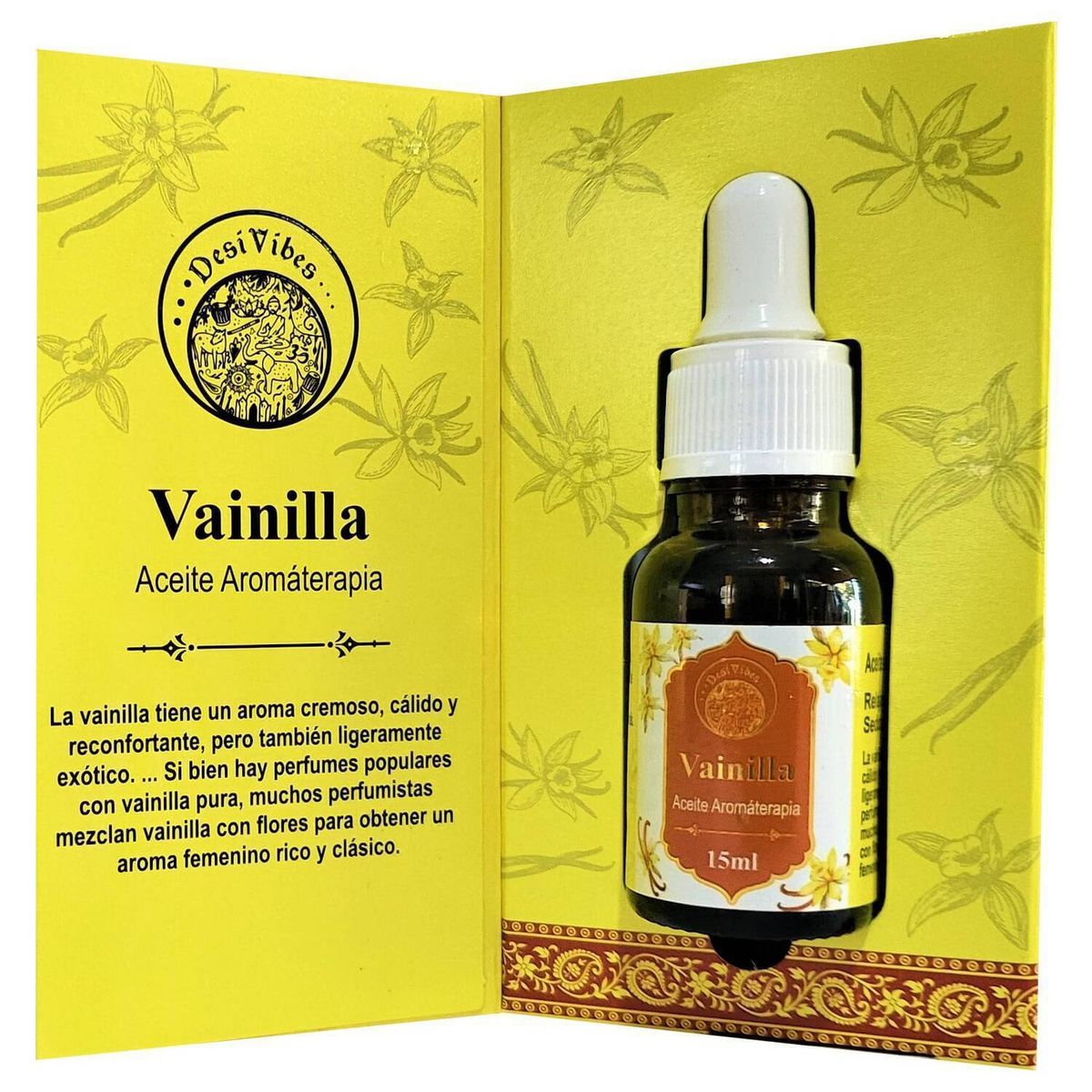 GENERICO - Aceite Aromaterapia Vainilla - Desi Vibes