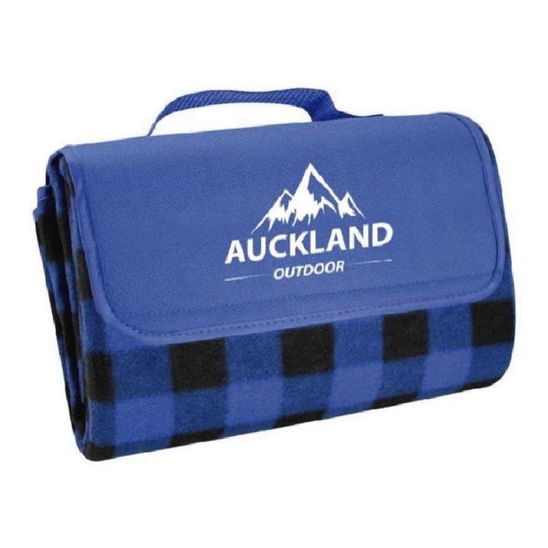 AUCKLAND OUTDOOR - Mat De Picnic Y Camping Auckland Outdoor Escosesa Azul