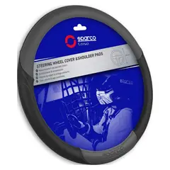 SPARCO - Cubre Volante Auto Universale Gris Spc117G