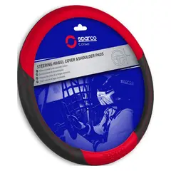 SPARCO - Cubre Volante Auto Universale Rojo Sps117Rd