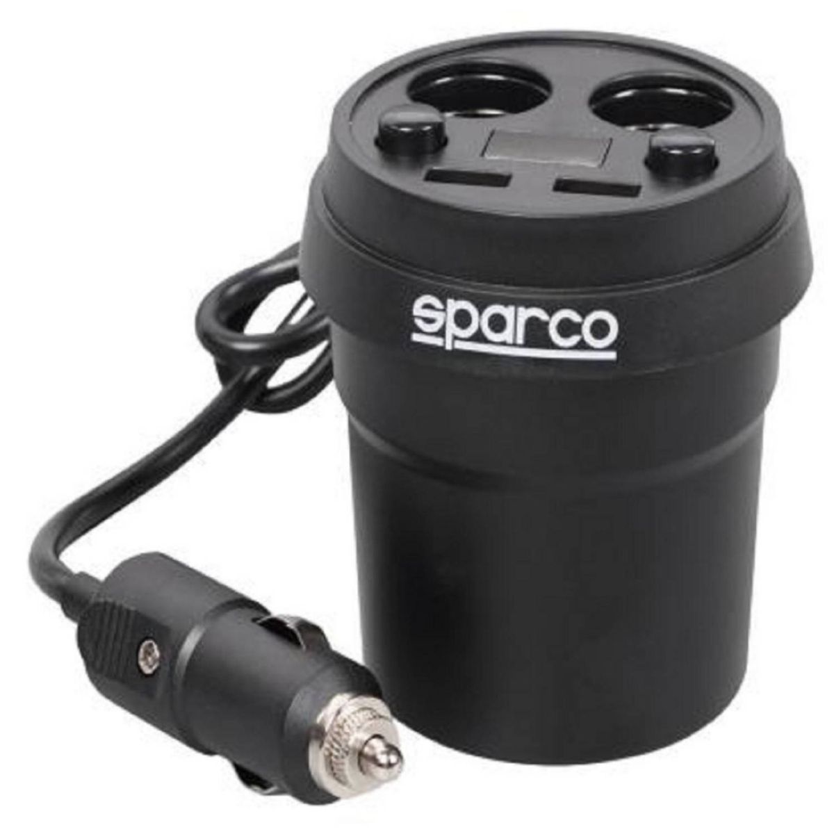 SPARCO - Vaso Cargador Auto Sparco 2 Usb 120W Spc5002