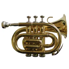 ALLEGRO - Trompeta Pocket Bb Dorada All6417L