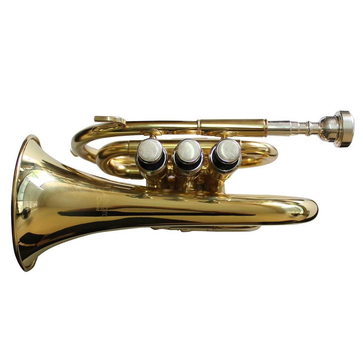 ALLEGRO - Trompeta Pocket Allegro Bb Dorada All6417L