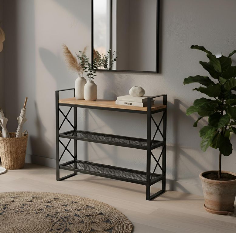 Mesa arrimo de roble Eger L