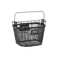 TOPEAK - Canasto Delantero Desmontable Fixer 3e Negro