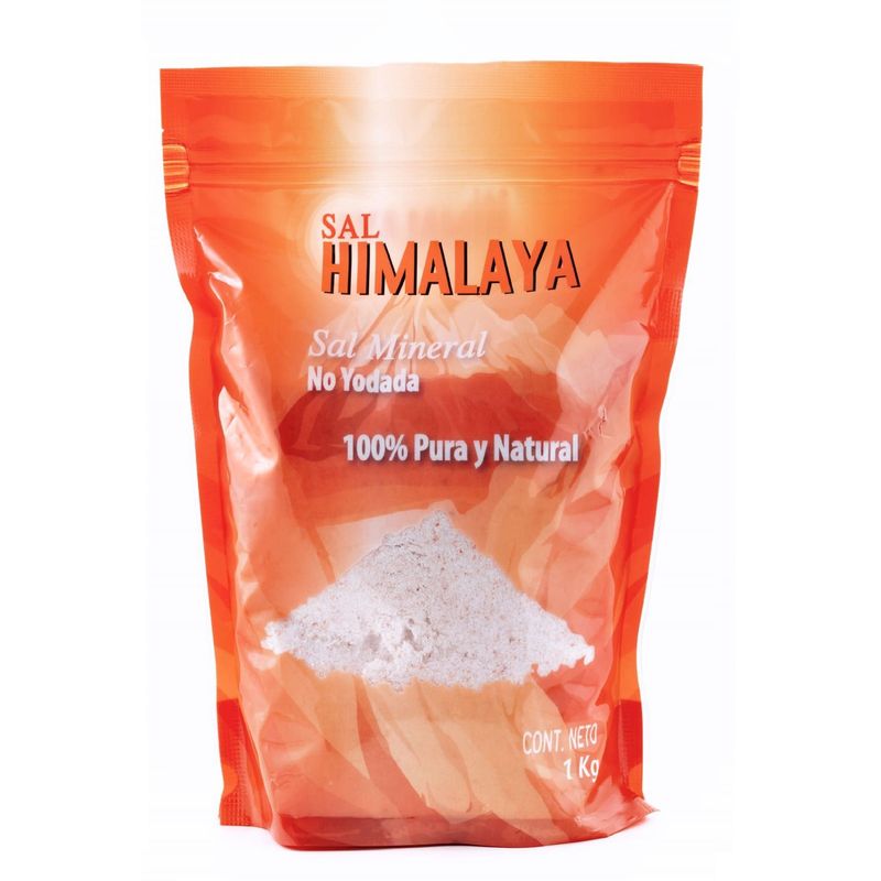 CASONA EL MONTE - Sal Rosada del Himalaya Fina - 1 kg