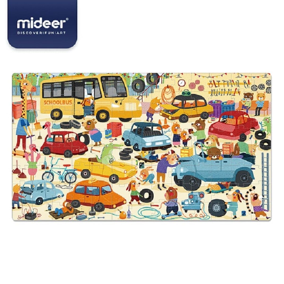 MIDEER - Maleta Puzzle Mi Garage