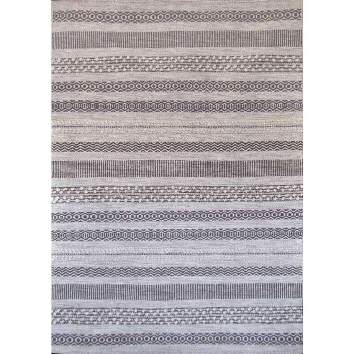 BAZHARS - ALFOMBRA BAZHARS 140X200 CM AM BOL 101 ICY GREY