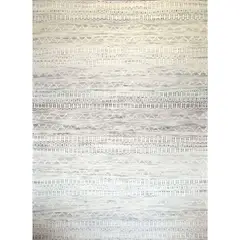 BAZHARS - Alfombra 140X200 cm Am Bol 104 Vanilla Ice