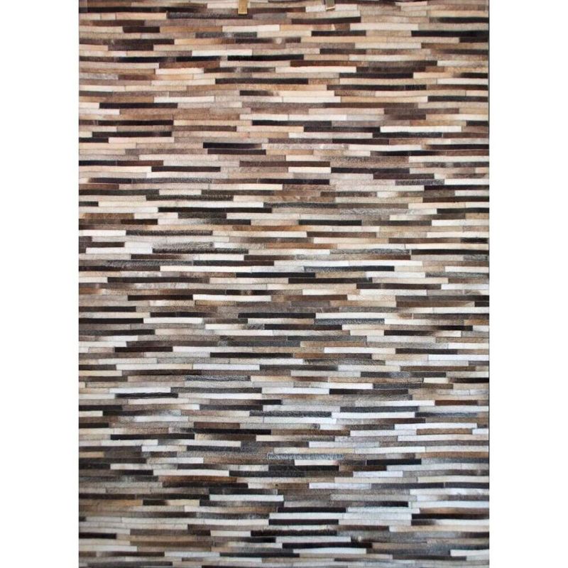 BAZHARS - Alfombra Patch Cuero 140X200 cm Ansa F4 Bazhars