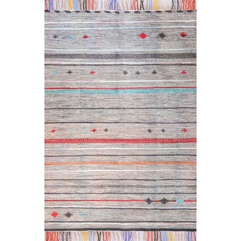 BAZHARS - Alfombra 190X290 cm Kilim Waz Etnic 1 Bazhars